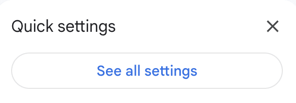 all settings gmail